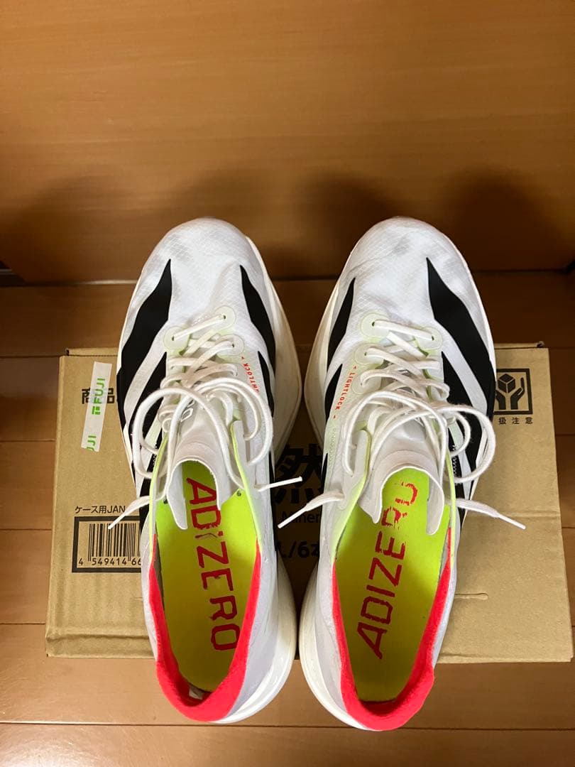 【27.0cm＊走行距離52km】adidas アディオスプロ4
