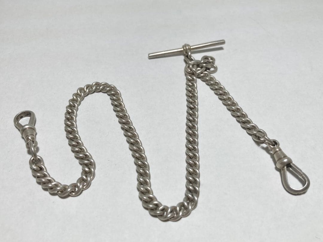 純銀製*アルバートチェーン 1927 *スターリングシルバー(925銀) 純銀製*アルバートチェーン 1927 *スターリングシルバー(925銀)