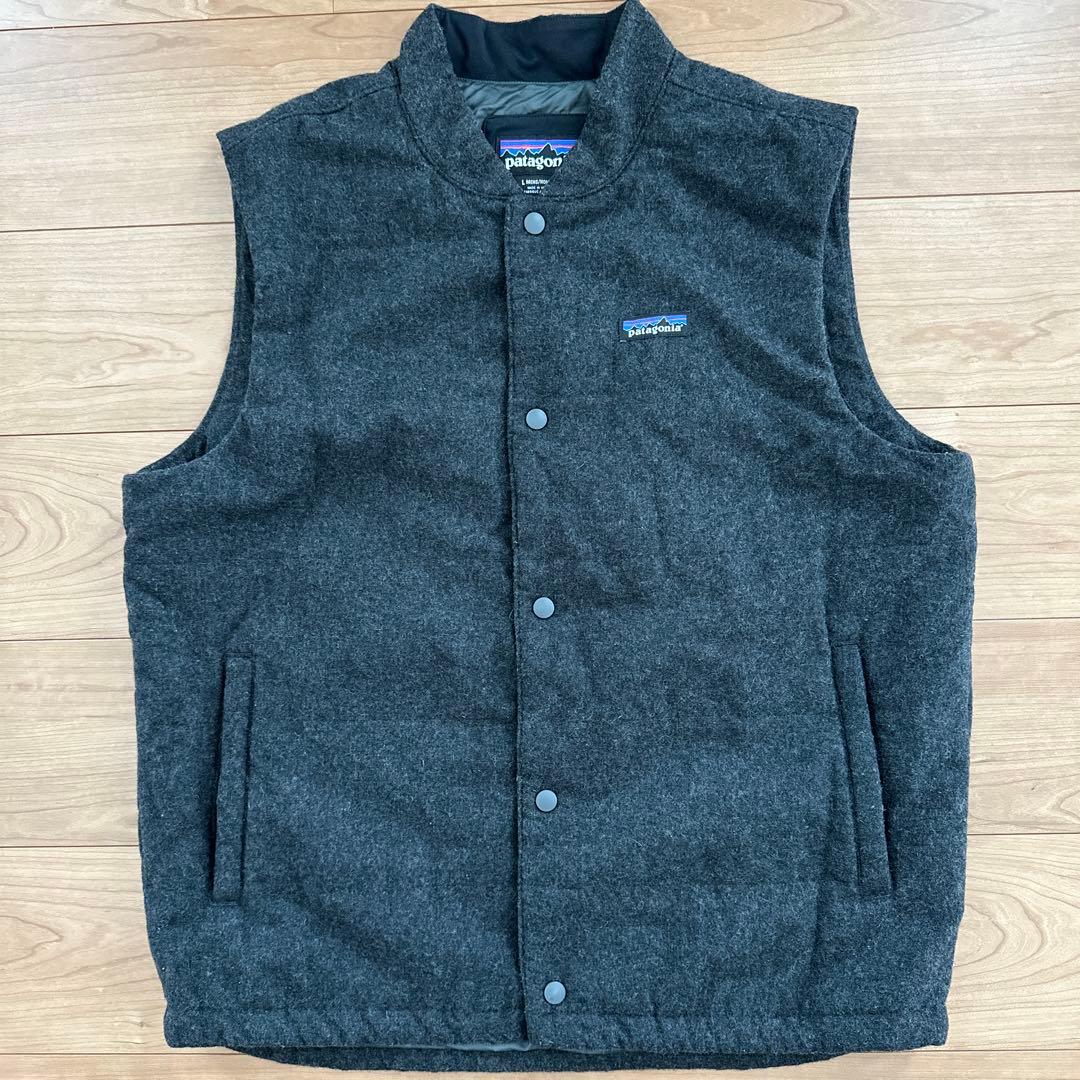 パタゴニア　ウール　ベスト　STY27440 L グレー Patagonia ウールベスト M グレー STY27440 - メルカリ