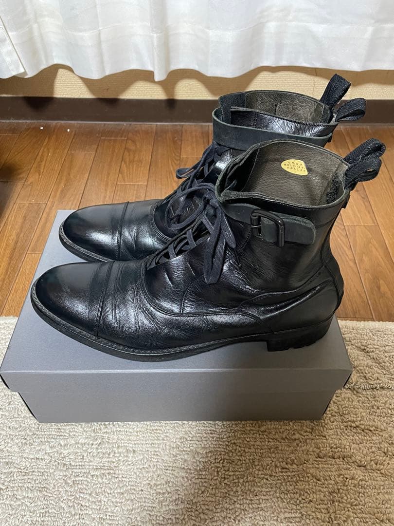 alfredoBANNISTER ブラックブーツ alfredoBANNISTER（アルフレッドバニスター） ブーツ 「WEB別注」軽量