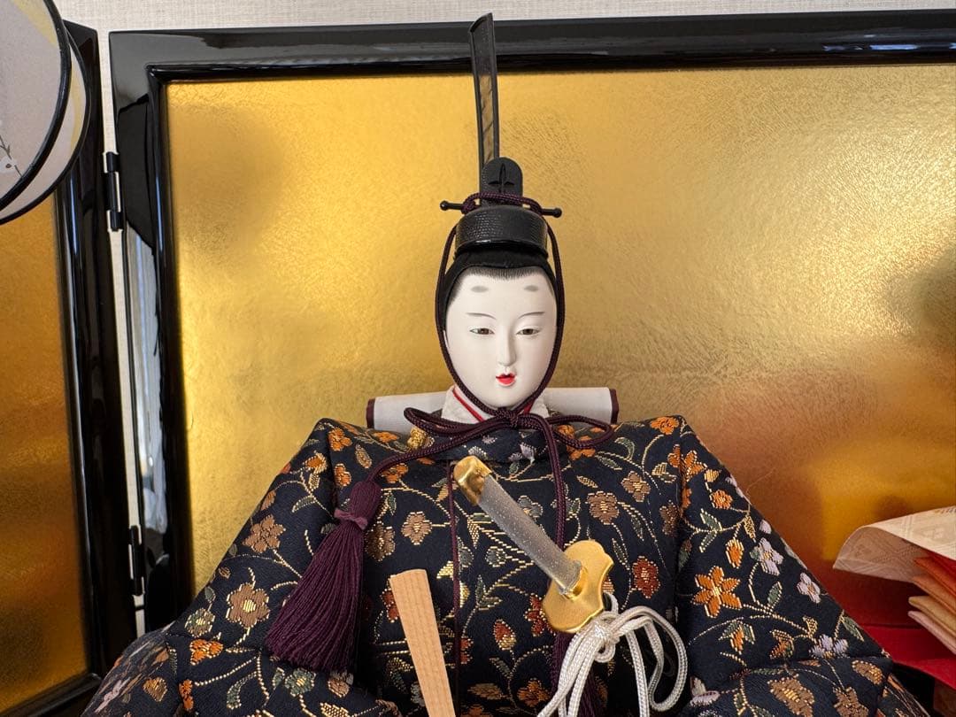 美品 雛人形 伝統的 衣裳着 親王飾り 高島屋特選 玉翠作 - メルカリ