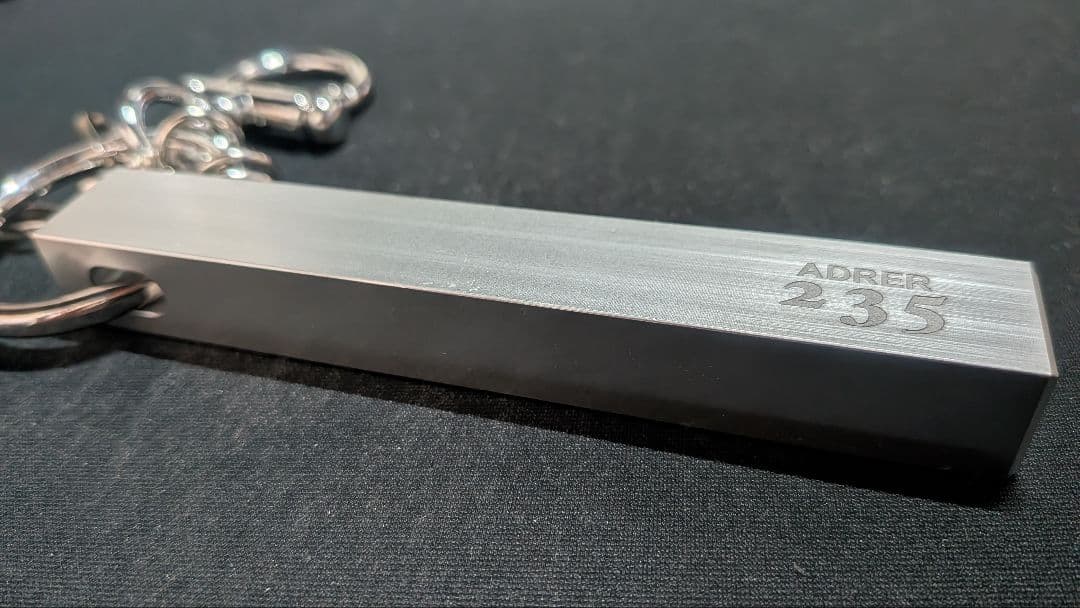 【ADRER】 メタル レトロ ホテル キーリング リミテッド 999 -235