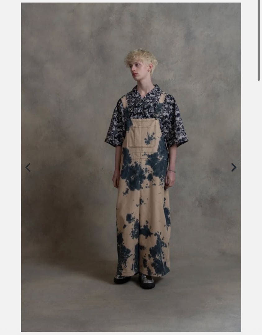 【美品】LiSA ROY reflect overjoy ビッグオーバーオール ビッグオーバーオール-チェック - ROY reflect overjoy