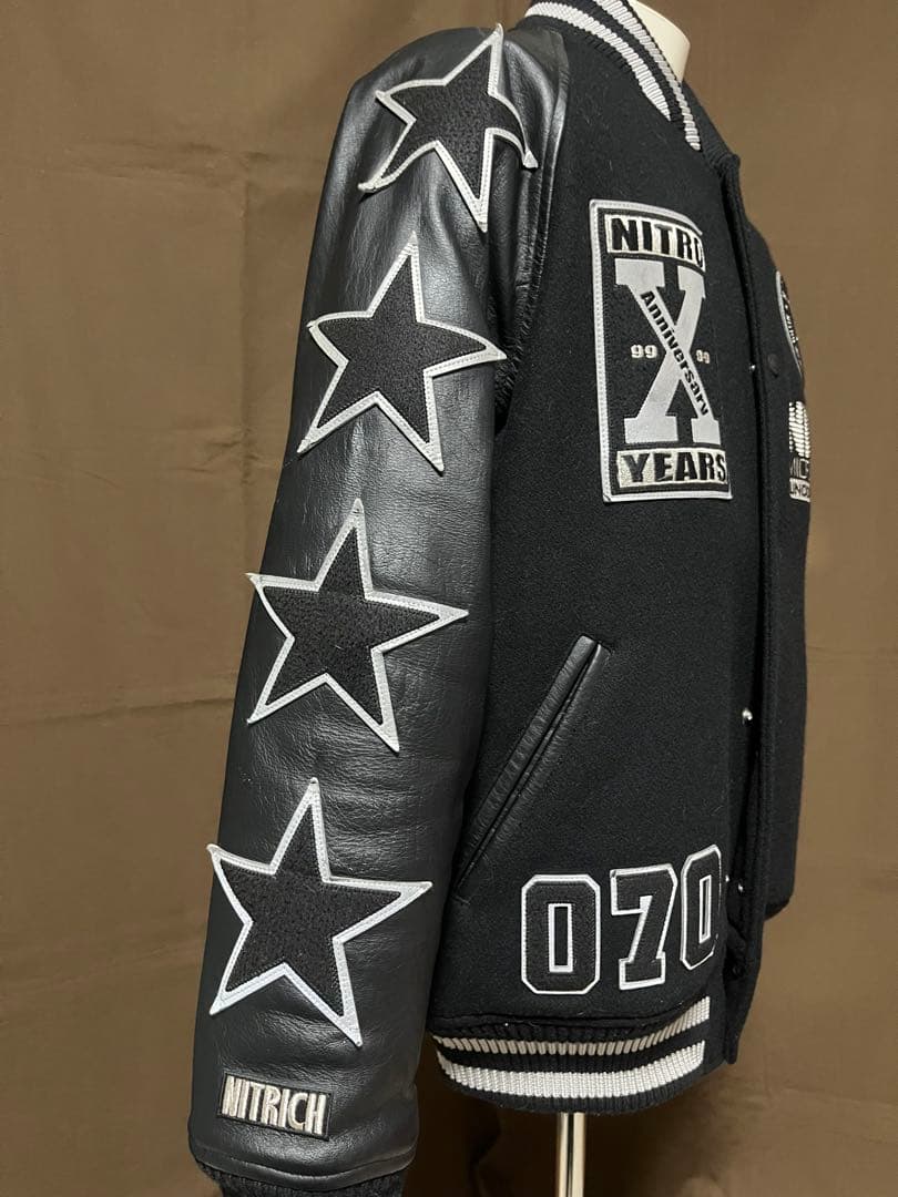 NITRO MICROPHONE UNDERGROUND 10周年記念スタジャン - メルカリ