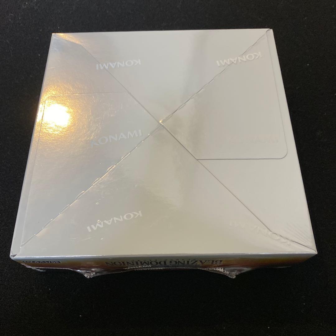 新品未開封シュリンク付き】遊戯王 ブレイジング ドミニオン 4box