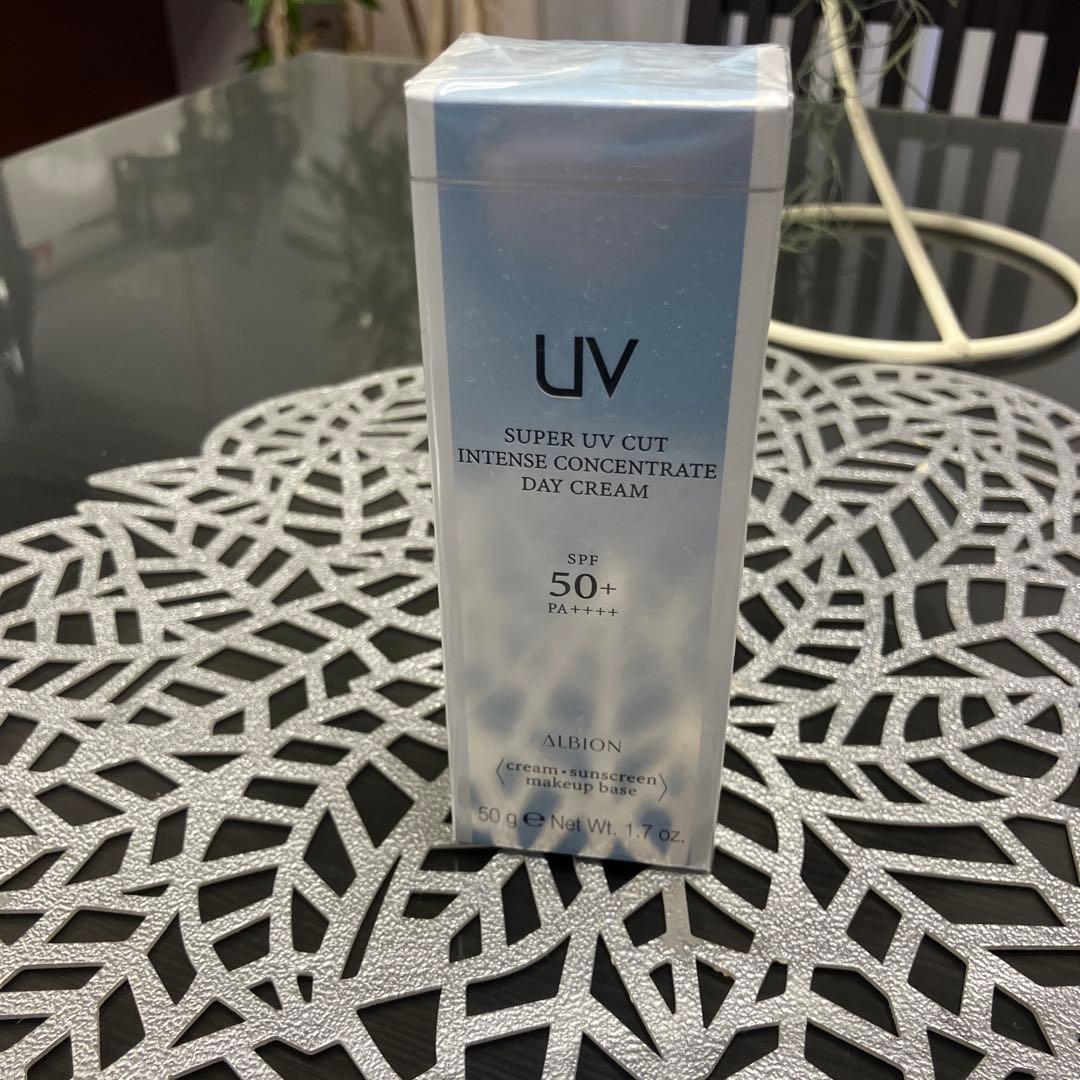 新品　ALBION スーパーUVカット　日焼け止め　50g アルビオンスーパーUVカットインテンスコンセントレートディクリーム