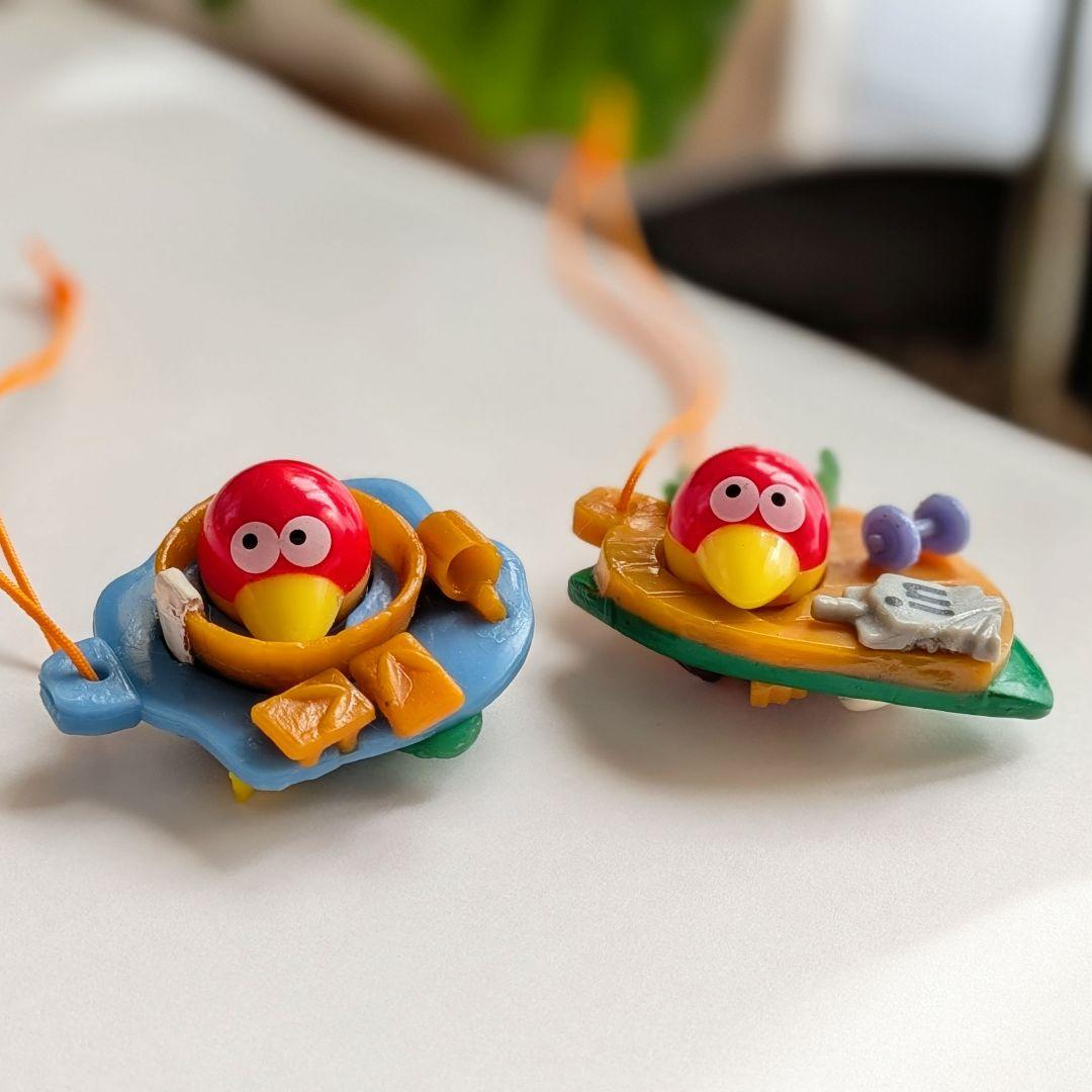 キョロちゃん ストラップ いまむかし 2個セット 森永チョコボール