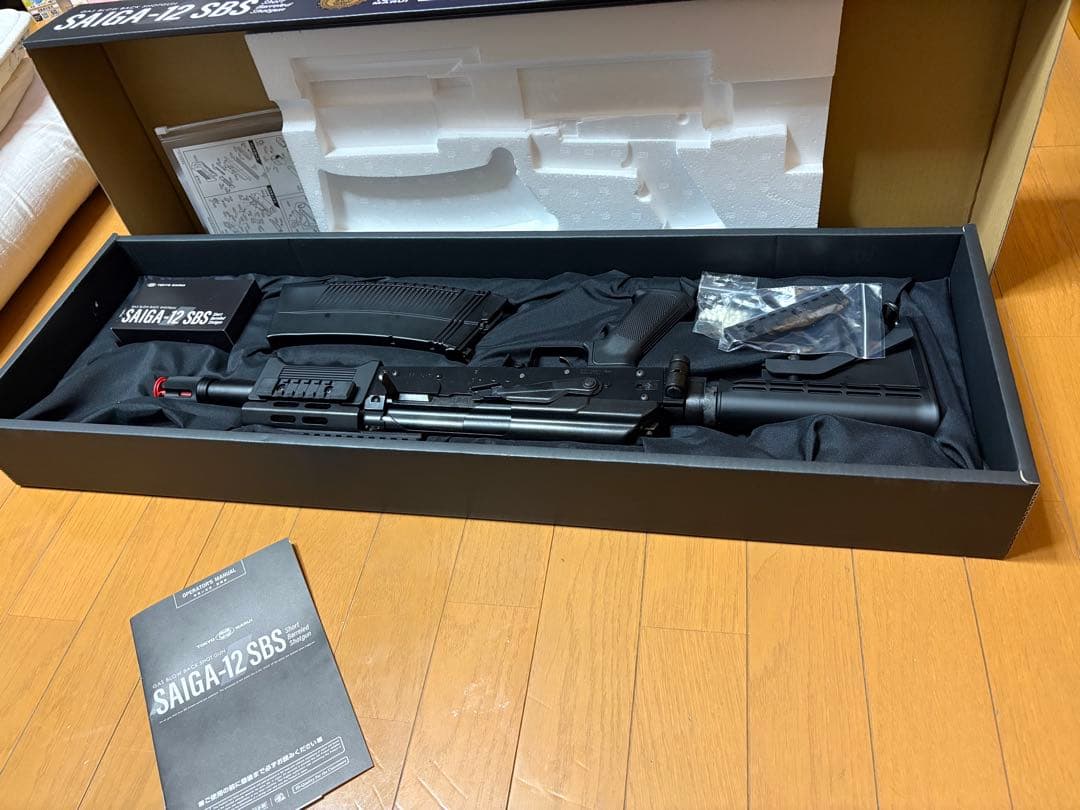 SAIGA-12 SBS エアソフトガン SAIGA 12 SBS Tokyo Marui Gas pump-action shotgun