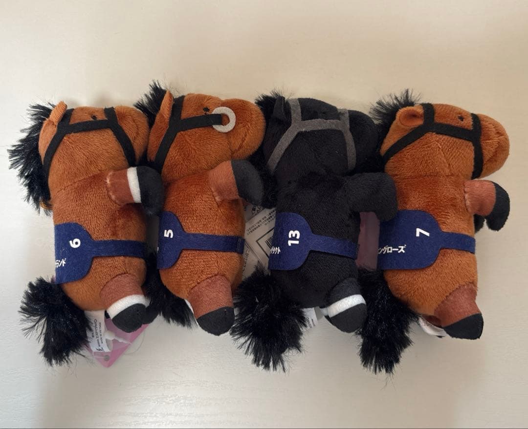 サラブレッドコレクション ちょこがけマスコット 全4種コンプセット