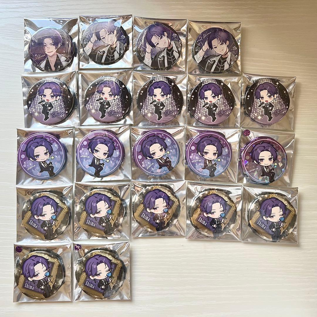 しまさか2025 志麻 缶バッジセット - メルカリ
