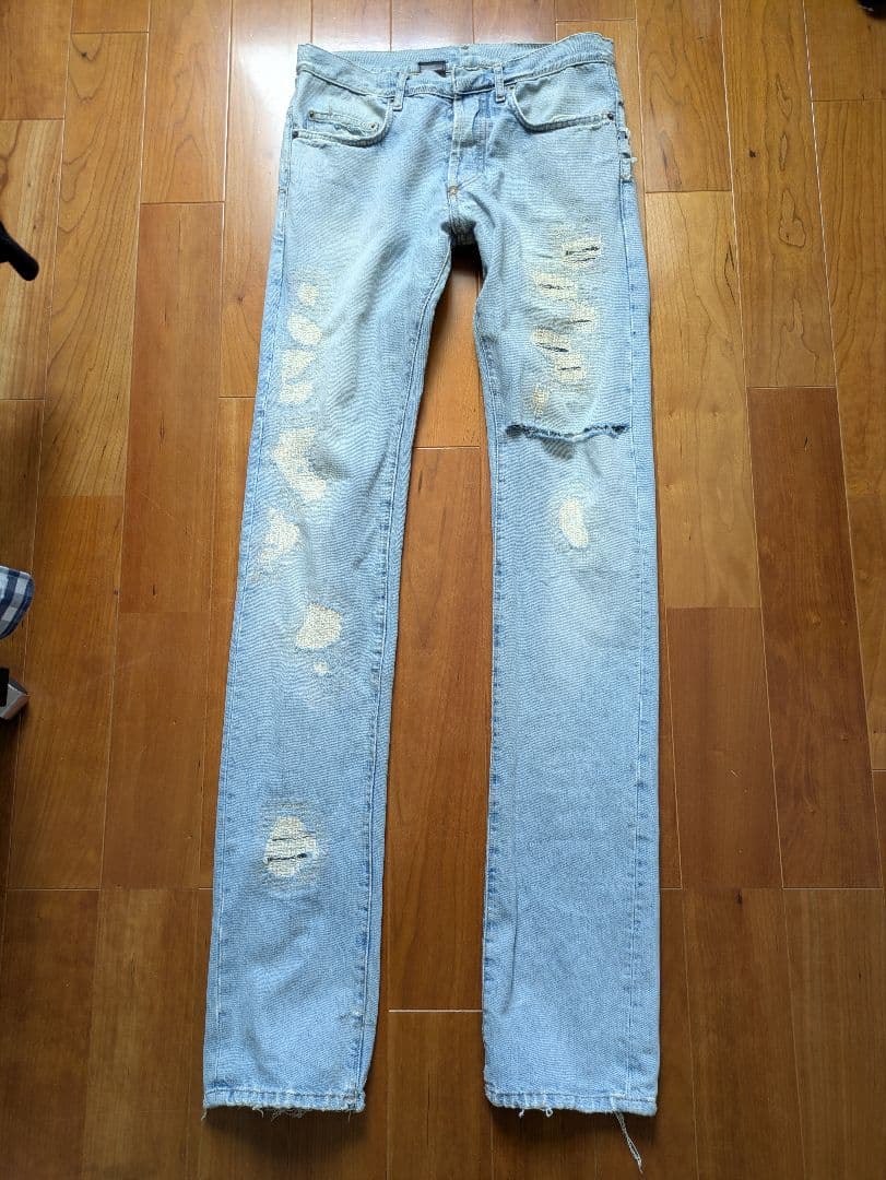 DiorHomme archive【エディ期】【28】ダメージ加工デニム 中古・古着通販】DIOR HOMME (ディオール オム) 06SS エディ期 デニム