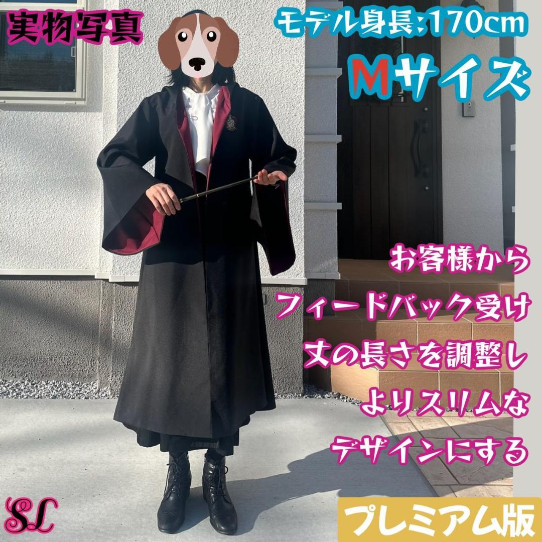 子供⭐️プレミアム版】ハリーポッター ローブとネクタイ グリフィン