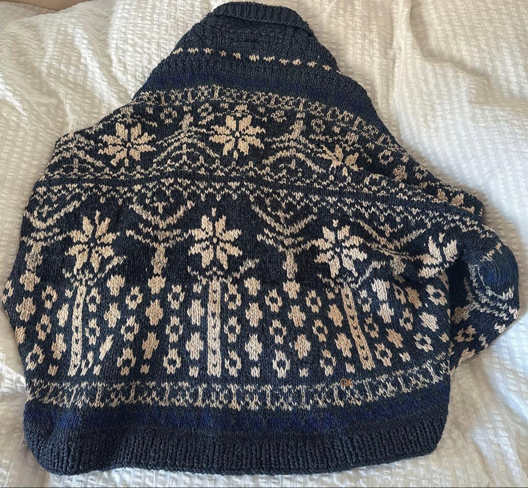 45R ハンドニットのボレロ（インディゴ） - メルカリ