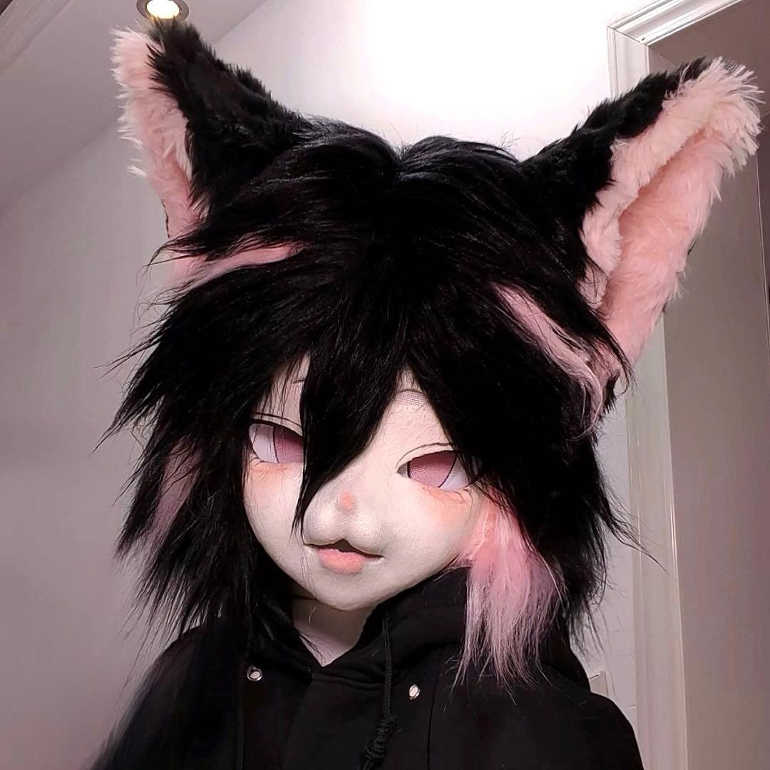ケモノ 着ぐるみ コスプレ ファーマスク - メルカリ