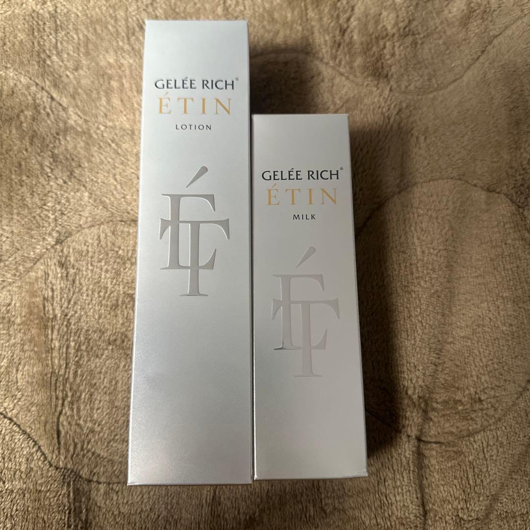 ジュレリッチエタン　ローション・ミルクセット　値下げ GELEE RICH（ジュレリッチ） エタン ローション 120ml 全薬工業