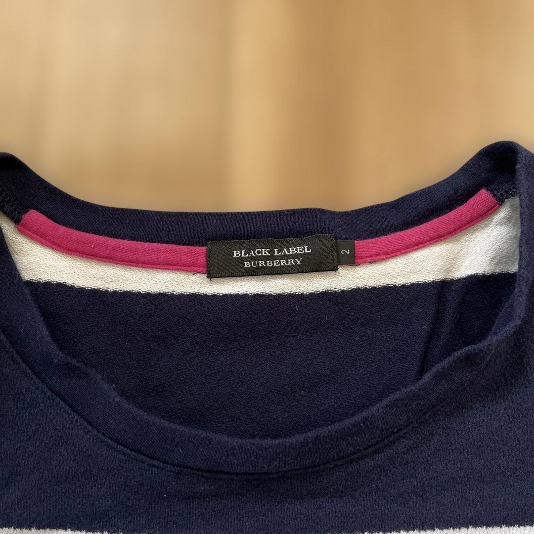 BLACK LABEL BURBERRY ストライプTシャツ サイズ2 - メルカリ