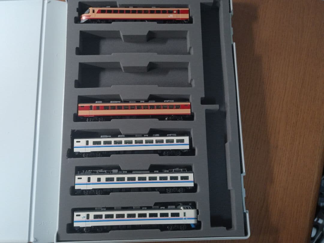 485系「雷鳥」混色編成　基本5両 T030-4 国鉄485系特急型車両 初期形 雷鳥 国鉄色 5両基本セット 問屋様