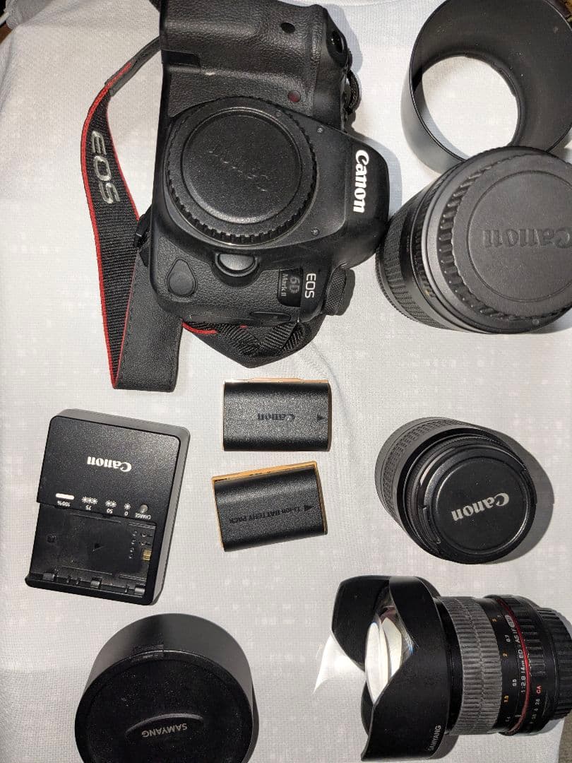 EOS 6D Mark II ＋おまけ Canon EOS 6D Mark II DSLR Camera Body Only Kit + Holiday Special