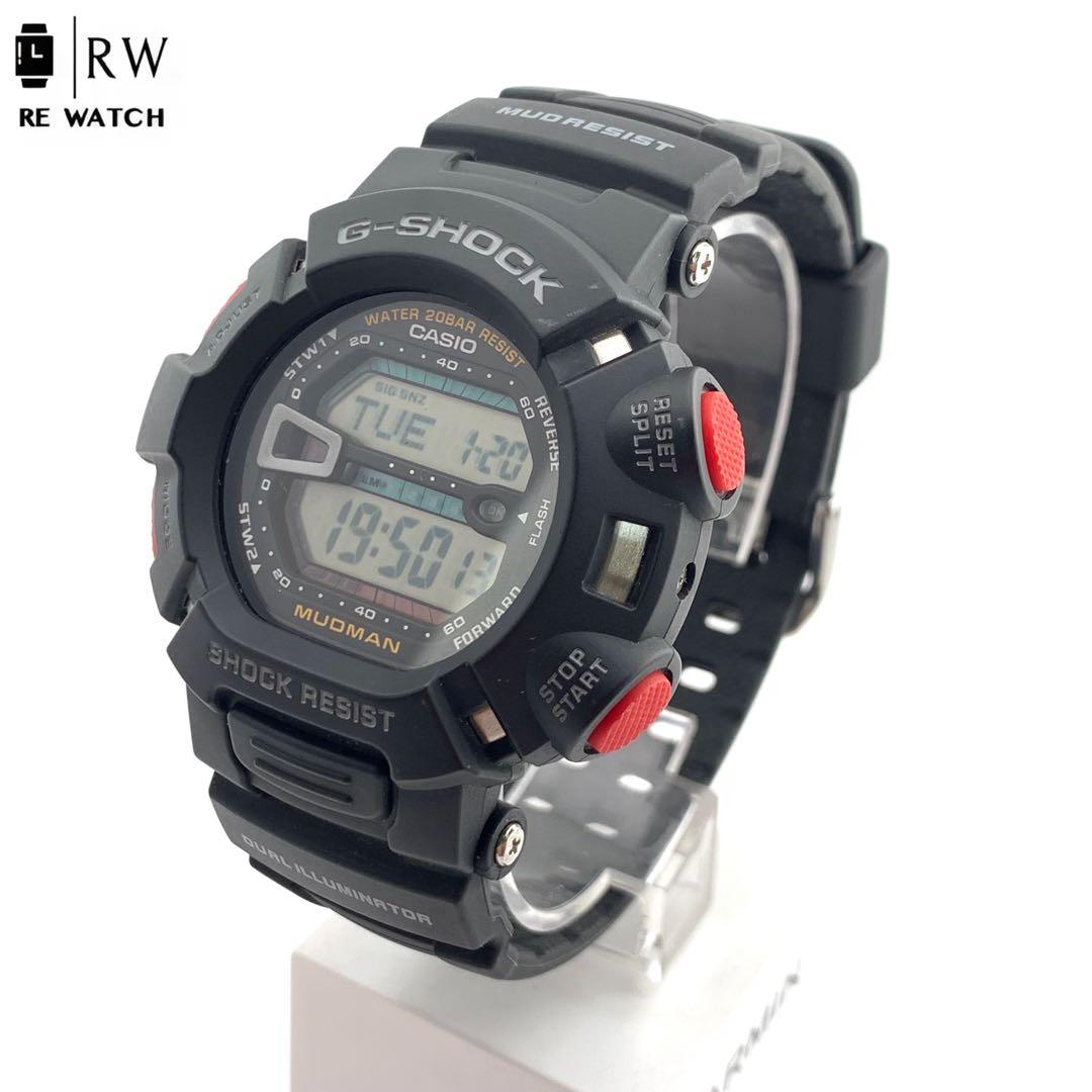 8-195 G-SHOCK G-9000 Mudman 腕時計(デジタル) G-9000-3vdr G9000 Casio G-shock Mudman Digital Sports Watch for