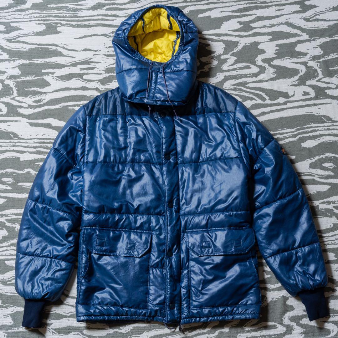 80s old mont-bell モンベル オーバルロゴ ダウンジャケット - メルカリ