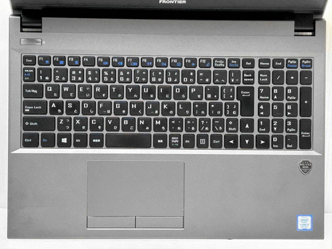 第8世代 FRONTIER NLC191 NVMe256G 15.6FHD