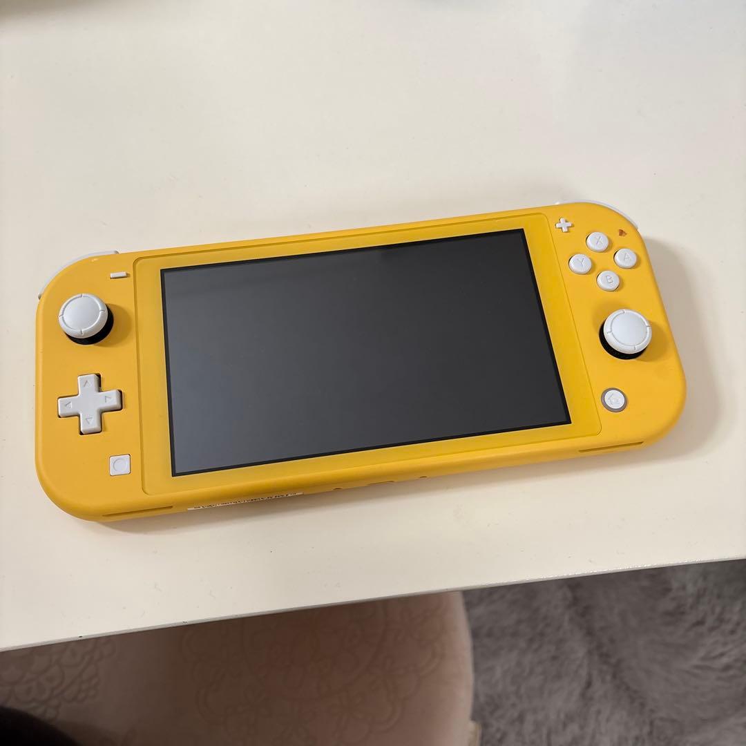 （箱・充電器なし）Nintendo switch lite イエロー Excellent】Nintendo Switch Lite Yellow Console + Charger + Box
