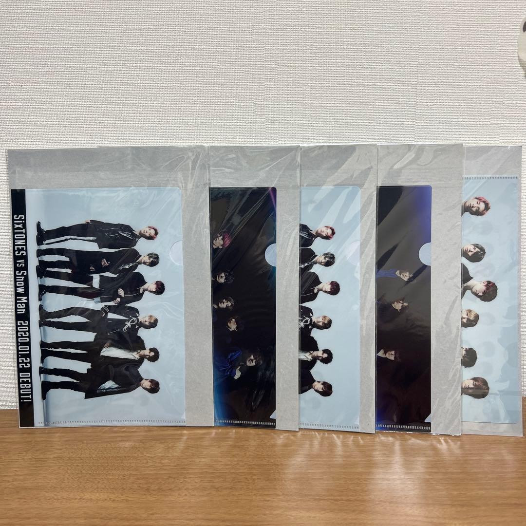 SixTONES クリアファイル 特典10枚セット - メルカリ