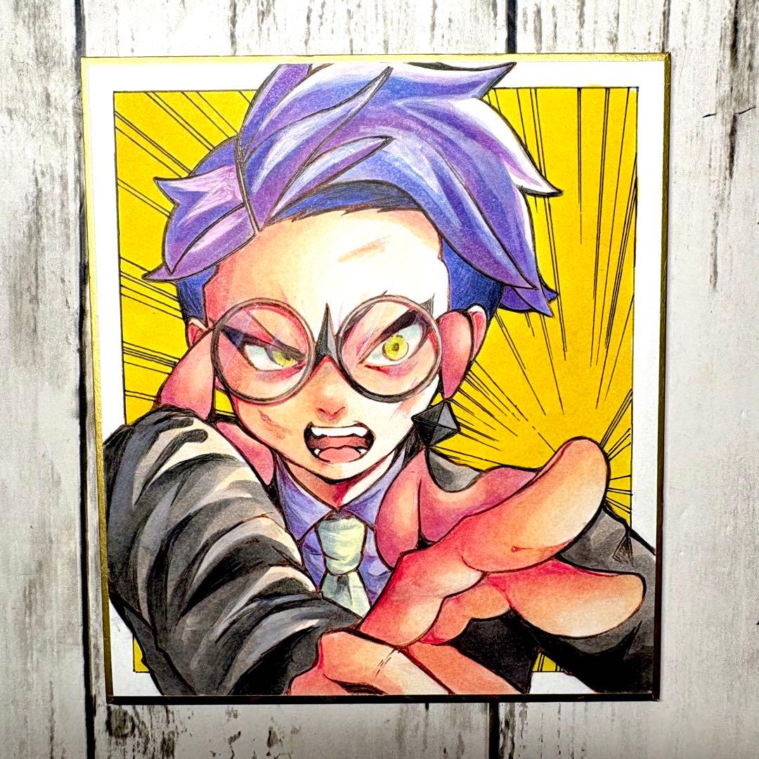 手描きイラスト】 カラスバ / ポケモンZA 【ファンアート】 - メルカリ