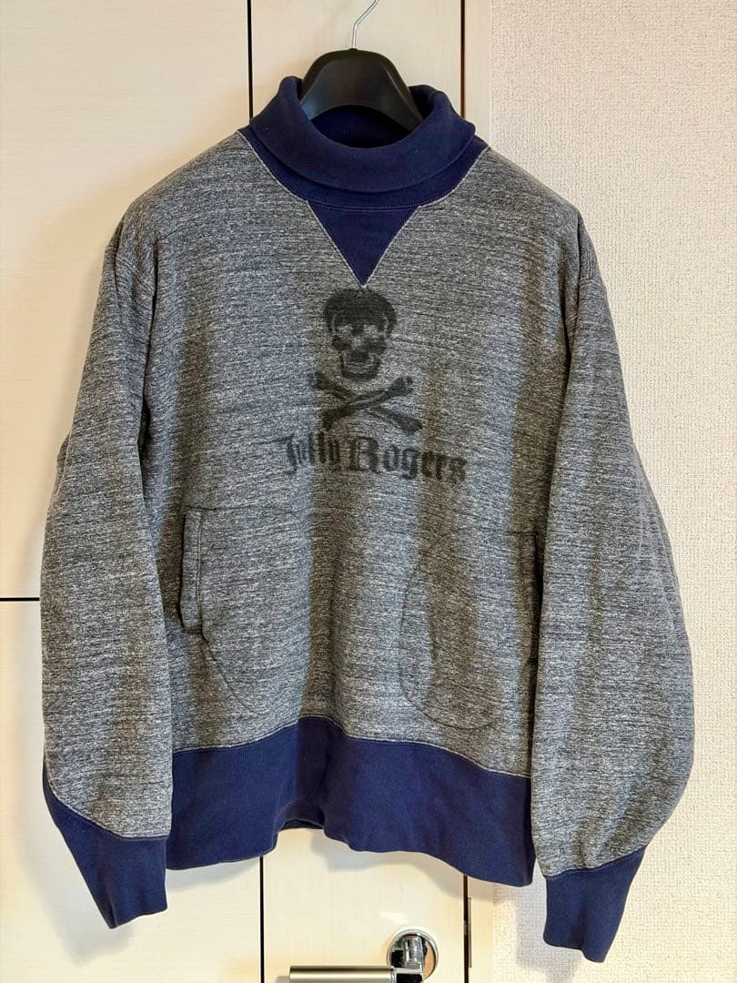 フリーホイーラーズ　US-NAVY VF-17 スウェット FREEWHEELERS(フリーホイーラーズ) “U.S.NAVY VF-17 Jolly Rogers