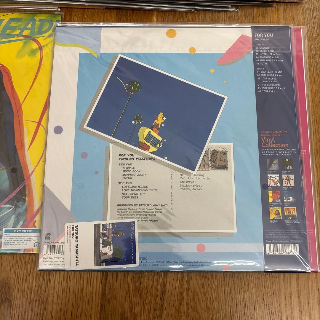 山下達郎 レコード10作品セット - メルカリ