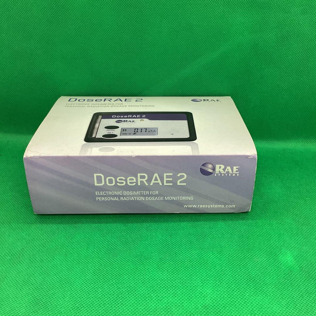 DoseRAE 2 電子線量計　ジャンク品 68-0821-54 電子式個人線量計 DOSEi-γ （γ線用） CPXANRFA-30 【AXEL