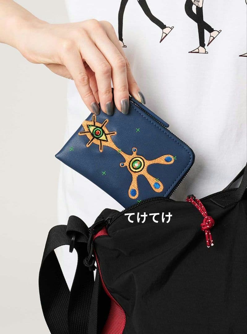 グラニフ】ジップウォレット 新世紀エヴァンゲリオン アダム計画 財布