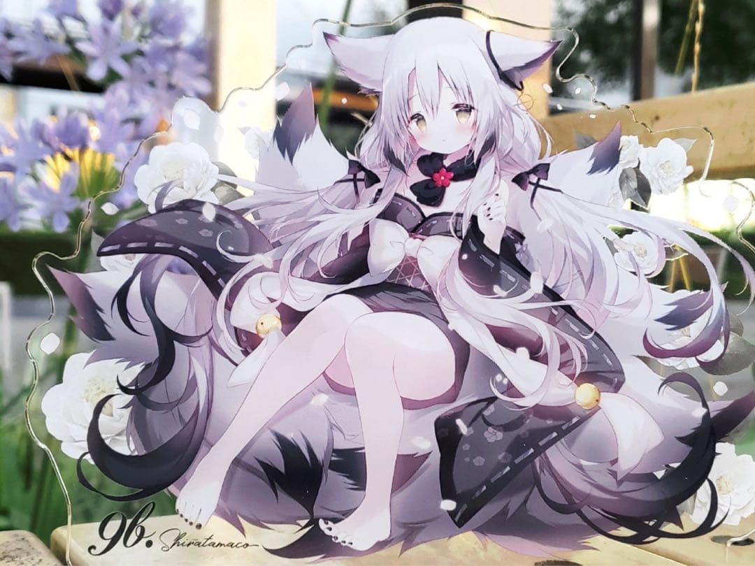 c104 九尾の傍観者アクリルスタンド しらたま しらたまこ 先生 - メルカリ