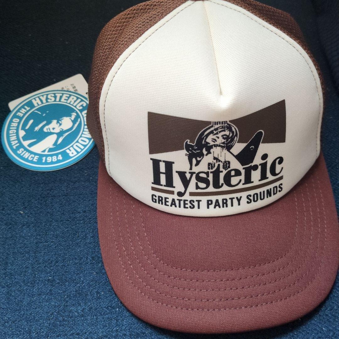 ヒステリックグラマーブラウンキャップ - メルカリ