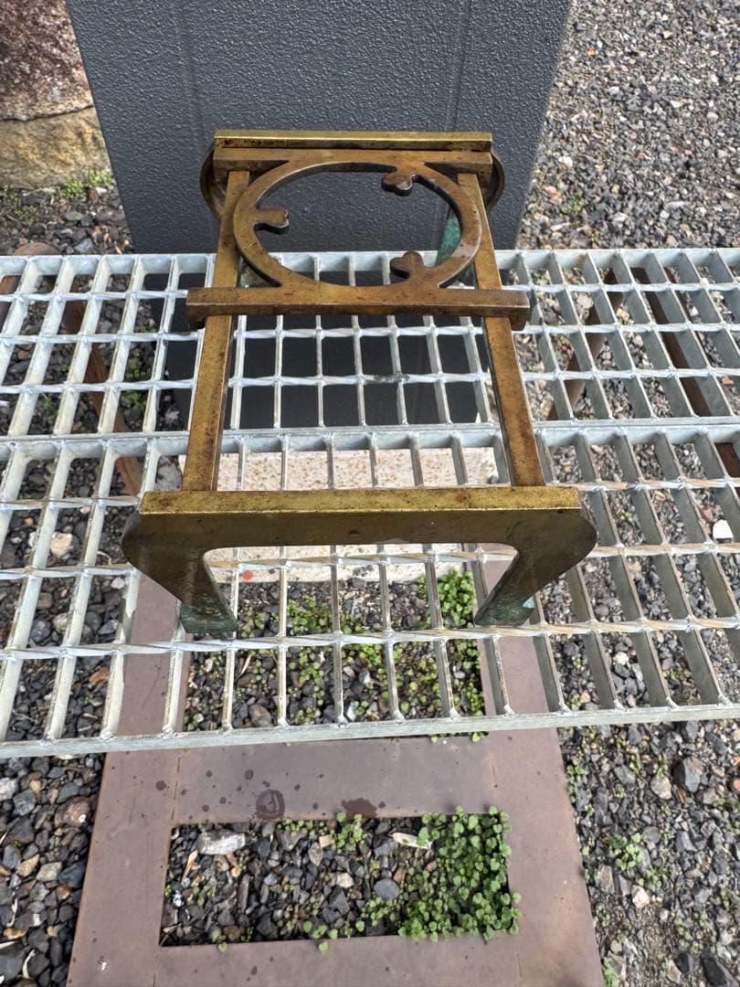 真鍮製　吉原五徳　猫足 Amazon.co.jp: 吉原五徳 8寸 24cm : ホーム＆キッチン
