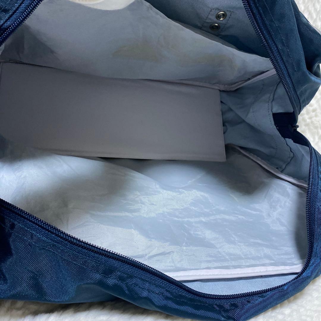 くり様 旧型】ワールドペガサス スクバ スクールバッグ 紺 チャーム付