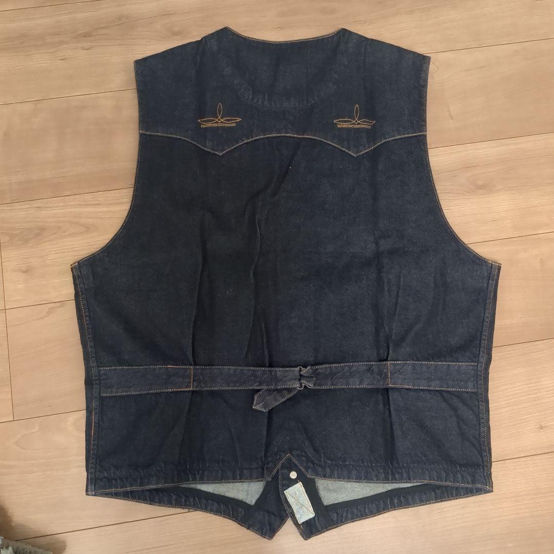 RRL POLO WESTERN ポロウエスタン デニム ベスト ラルフローレン