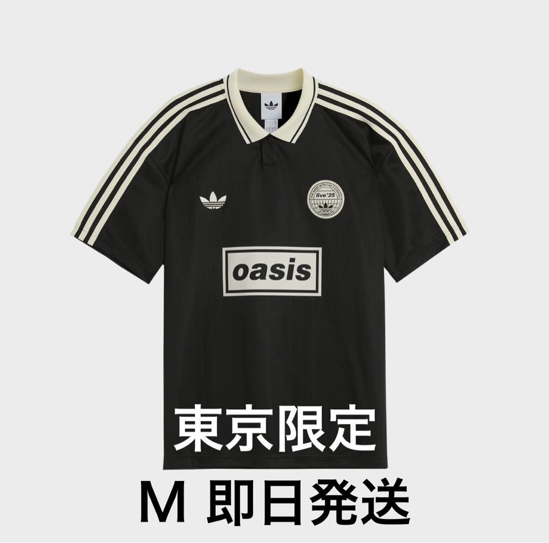 adidas Oasis LIVE 25日本 ツアージャカード ジャージー Adidas x Oasis Tour Jacquard Jersey 'Black' - Size Extra Large (XL