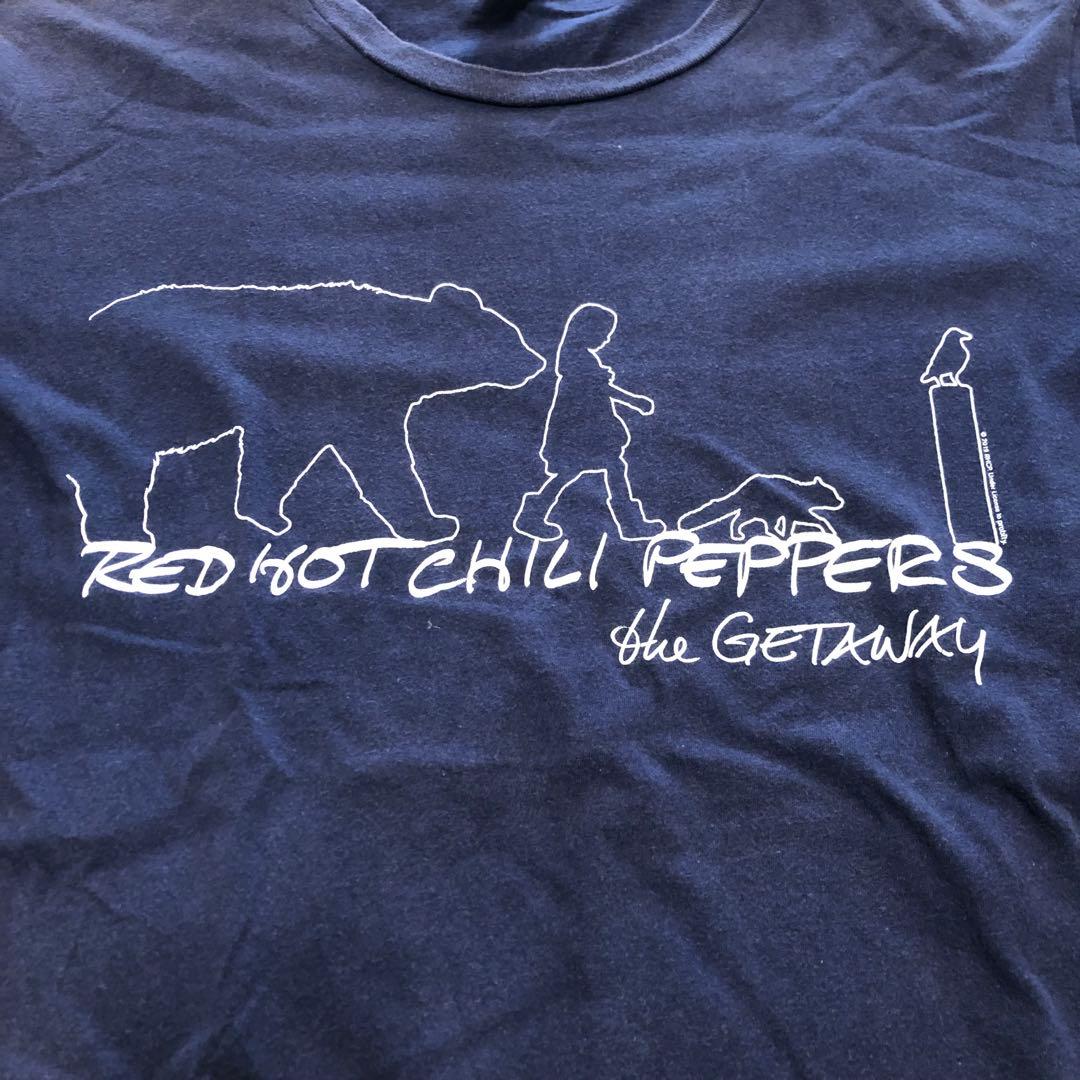 RED HOT CHILI PEPPERS Tシャツ ネイビー gateway - メルカリ