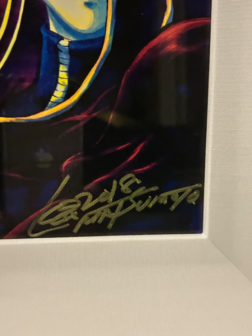 松本零士銀河鉄道999メーテルレジェンドVoyage直筆サイン 版画ピエゾ