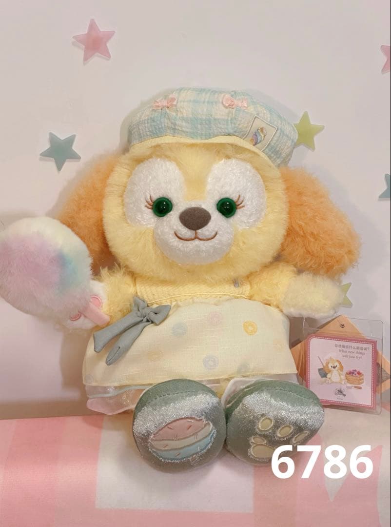 専用 お顔厳選 上海ディズニー カラフル リーナベル ぬいぐるみss0397