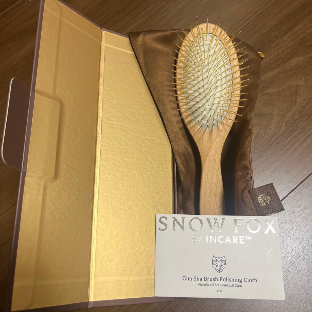 ●1度のみ使用● FOX プレミアム FOX カッサ ウッド ヘアブラシ プレミアム FOX カッサ ヘアブラシ - 【公式サイト】SNOW FOX SKINCARE