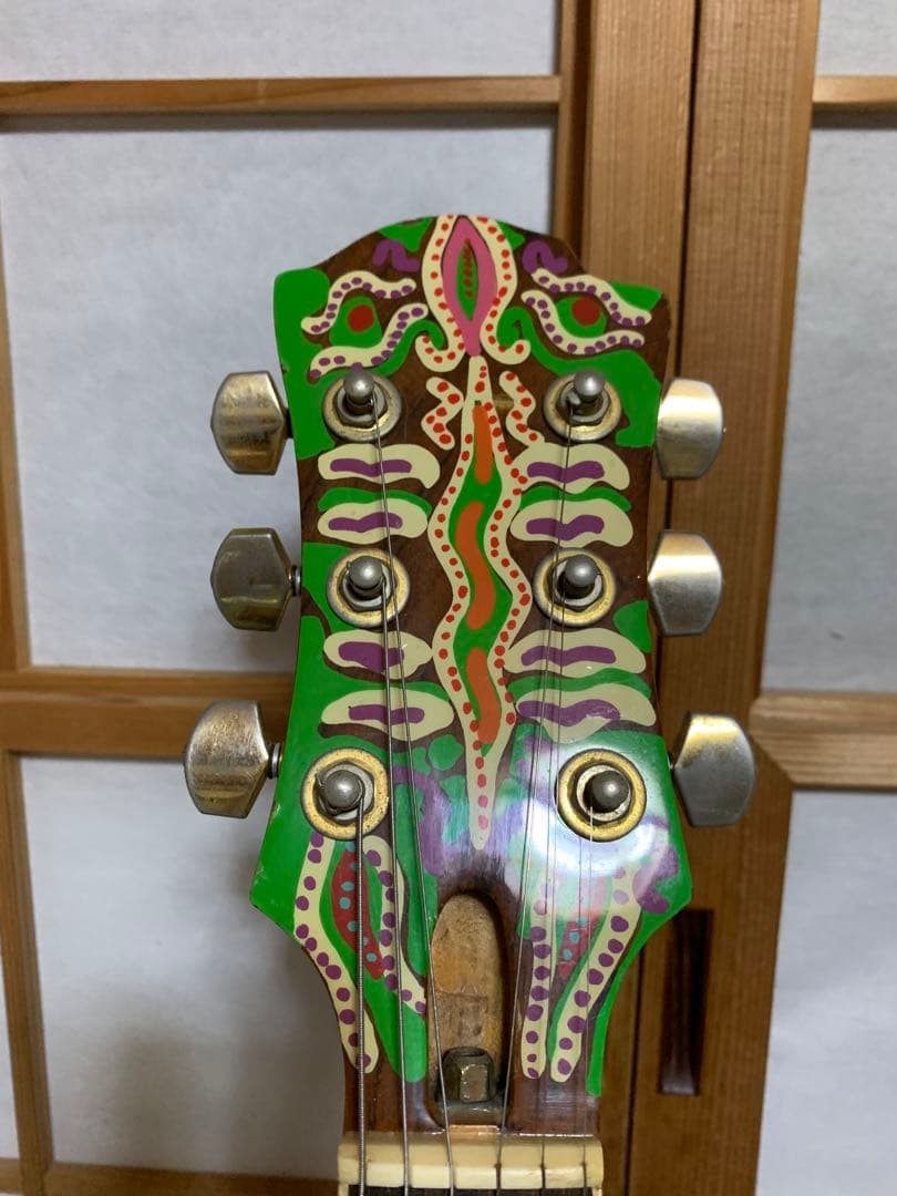 フェルナンデス hide MG120x サイケ ギター - メルカリ