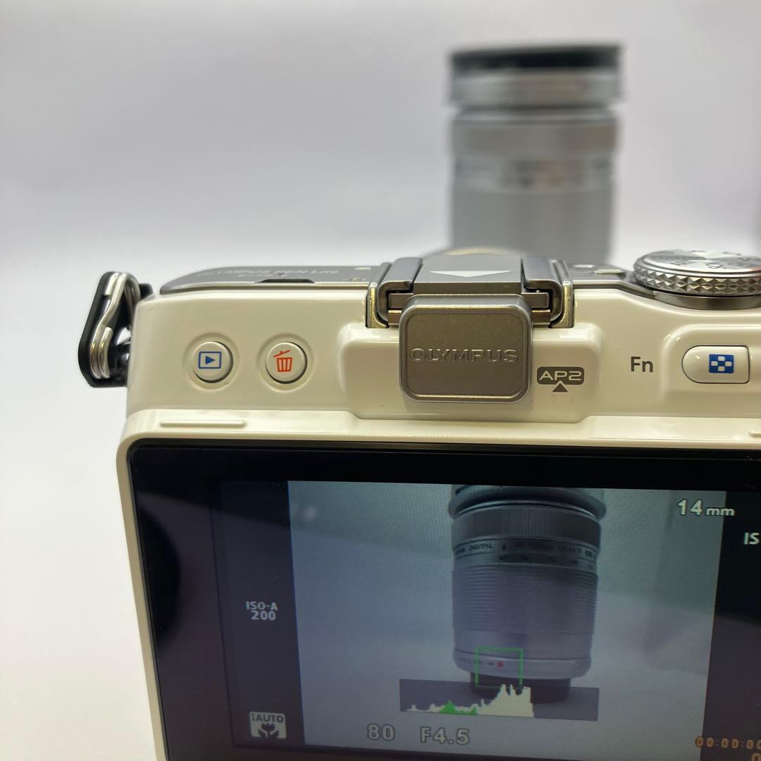 ショット回数1778回】オリンパス PEN E-PL3 ダブルズームキット