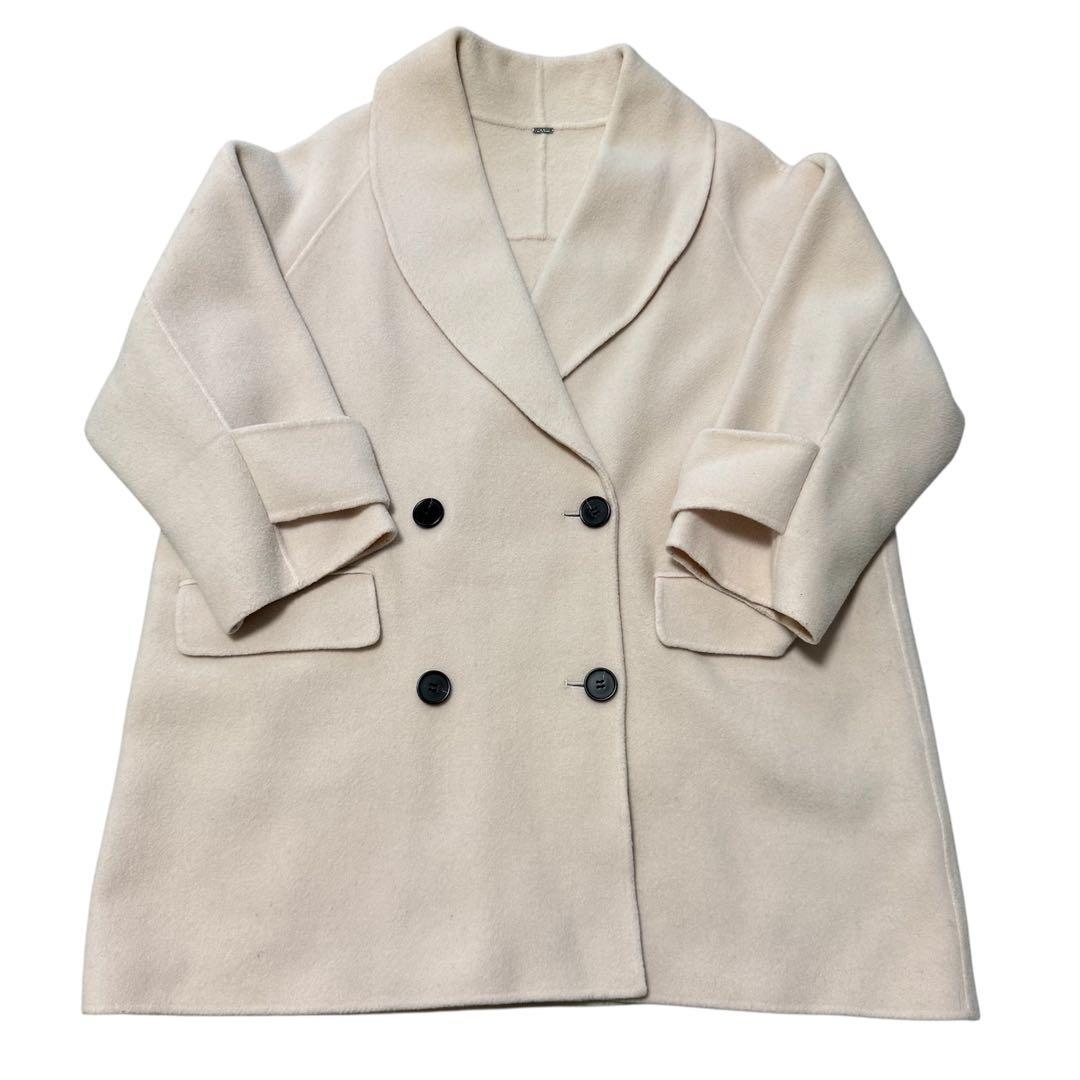 Mila owen 接結ハーフ丈Aラインコート - メルカリ