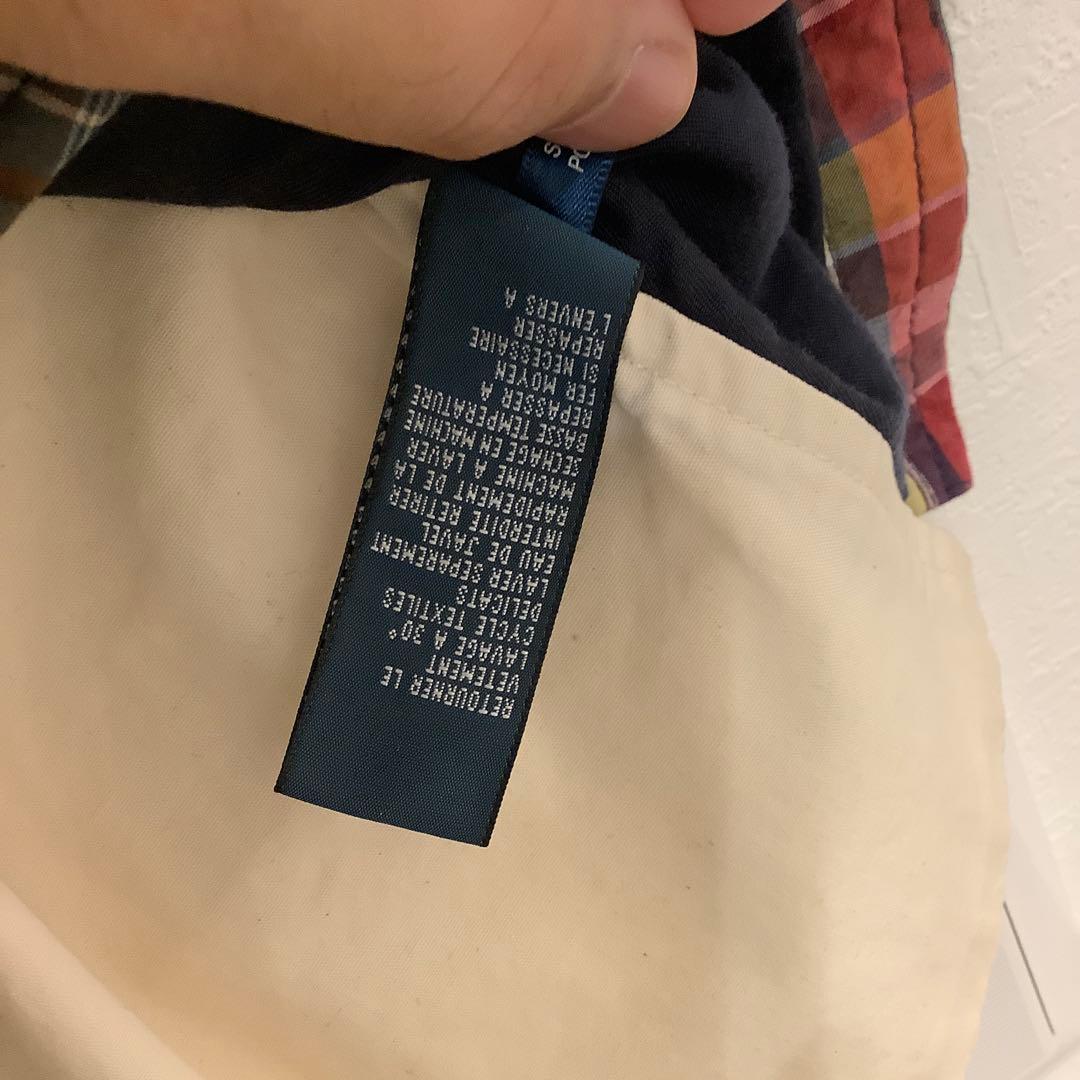 ラルフローレン パッチワークベスト ポロカントリー RRL Mサイズ 美品