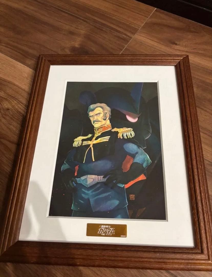 バンダイナムコ 株主優待 機動戦士ガンダム アートコレクション ランバ・ラル 機動戦士ガンダム ビッグアクリルスタンド ランバ・ラル【2025年2月