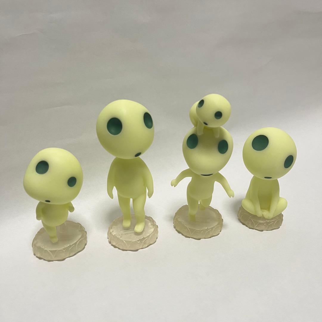 もののけ姫 25周年限定グッズ シシ神 ジオラマフィギュア コダマ サン