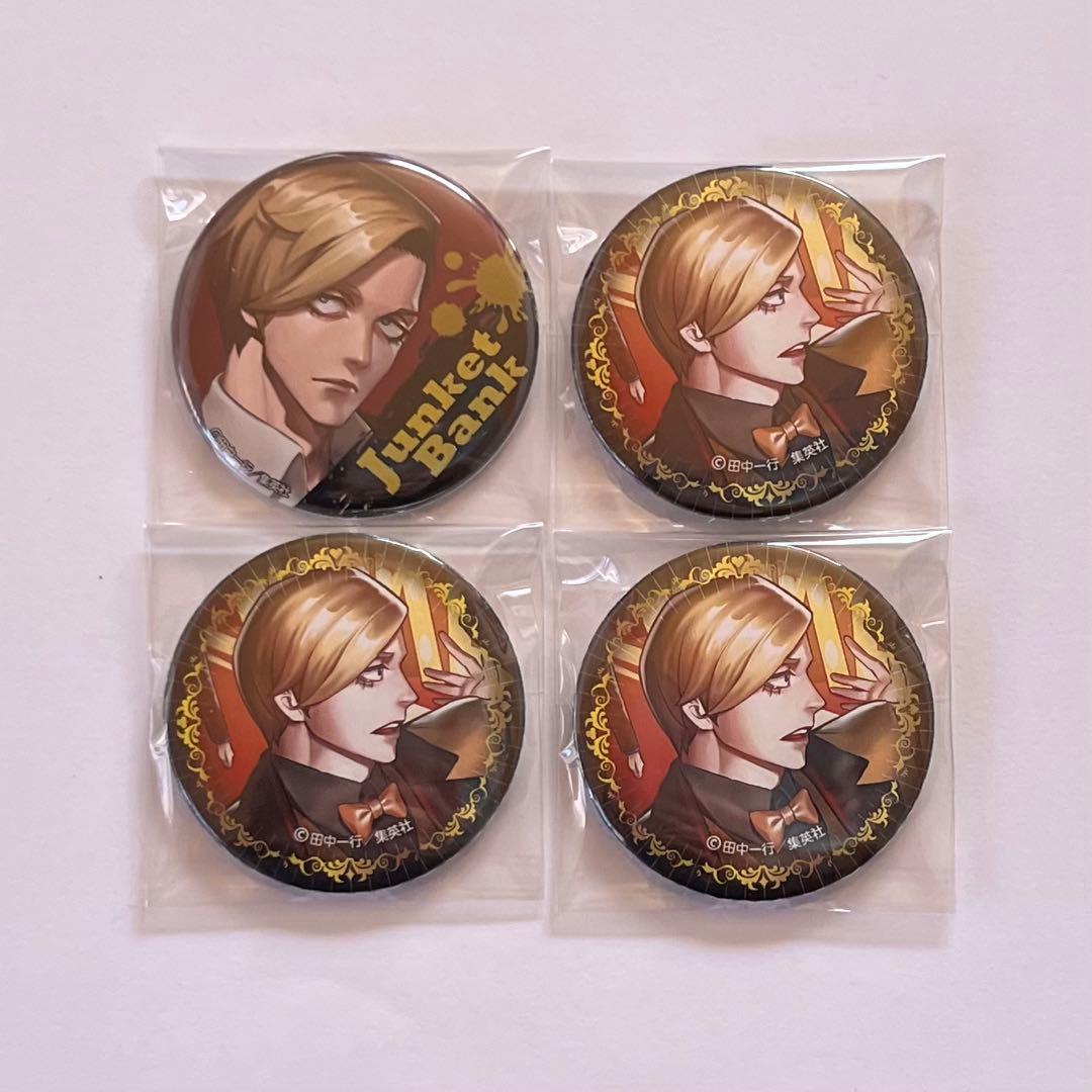 ジャンケットバンク 獅子神 缶バッジ 天堂 アクリルキーホルダー