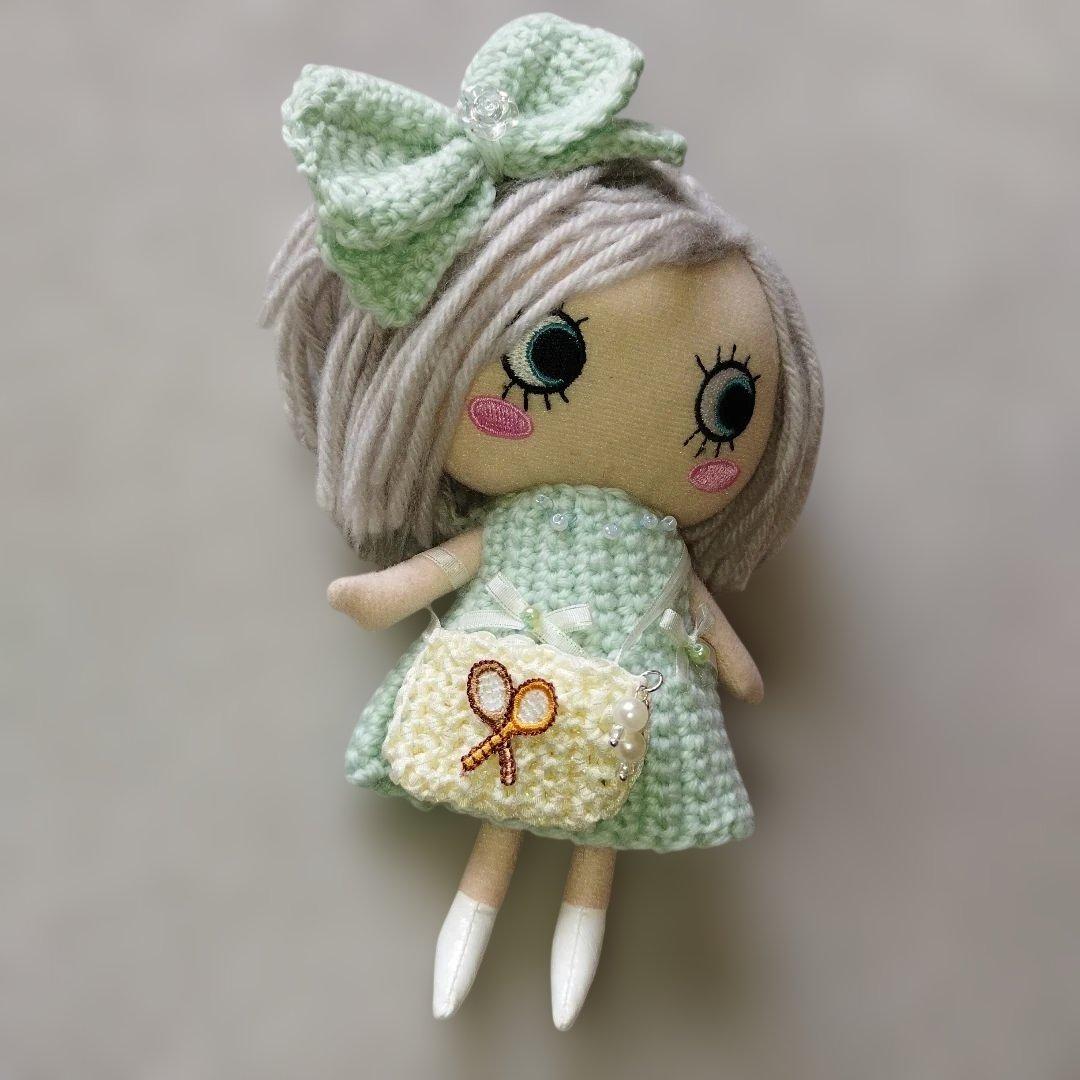 ミントグリーンの着せ替え服 イーマリーちゃんハッピードール イル